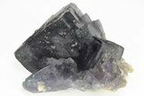 Colorful Cubic Fluorite Crystals with Phantoms - Yaogangxian Mine #217419-2
